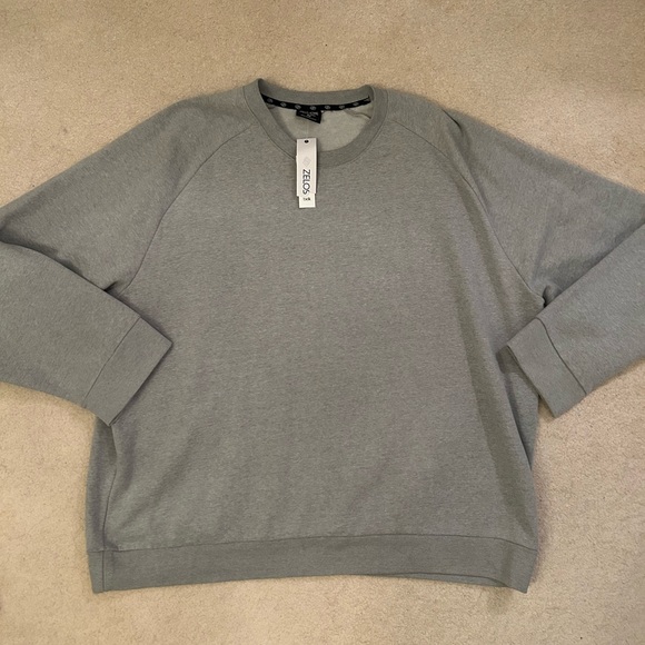 Zelos Light Gray Sweatshirt Size 3XL - Picture 1 of 3